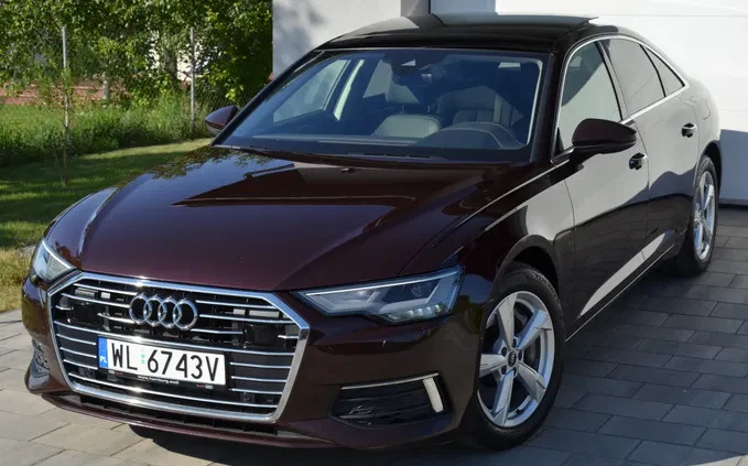 samochody osobowe Audi A6 cena 145999 przebieg: 145000, rok produkcji 2020 z Grudziądz